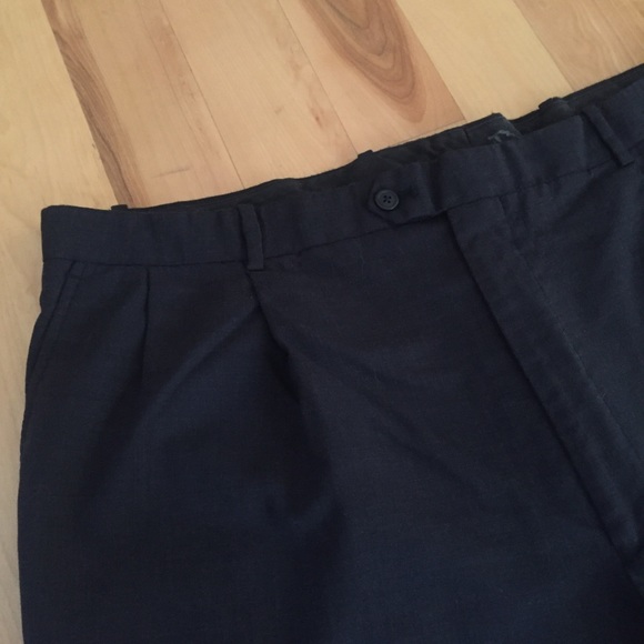 Men's Wool Dress work Pants, size 43" Waist 30" - Picture 3 of 8